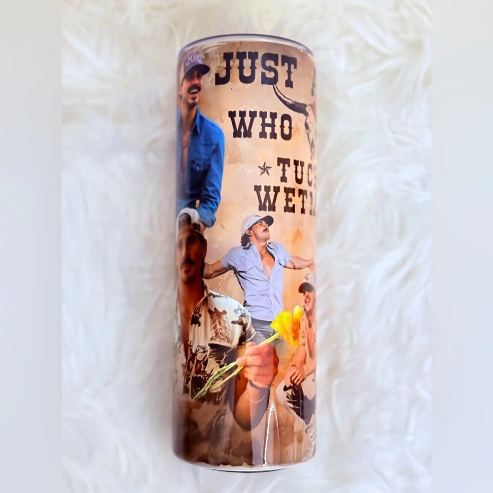 Tucker Wetmore Themed 20‎ oz. Stainless Steel Tumbler